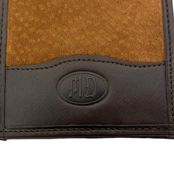 Sobek Men's Leather Wallet with Dust Bag New W/Out Tags - Picture 3 of 7